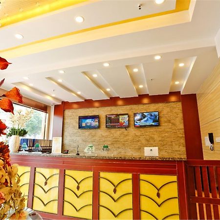 Greentree Inn Anhui Fuyang Yijing International North Door Busniess Hotel Exterior foto